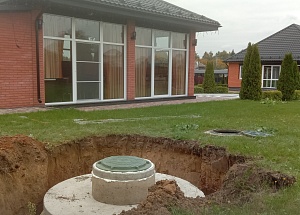 Работы по прокладке сетей водопровода и канализации