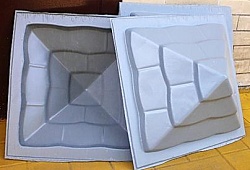 Забор из наборных бетонных блоков в Бобруйске