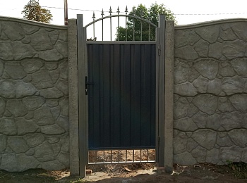 Калитка  "кованная" (с элементами ковки)